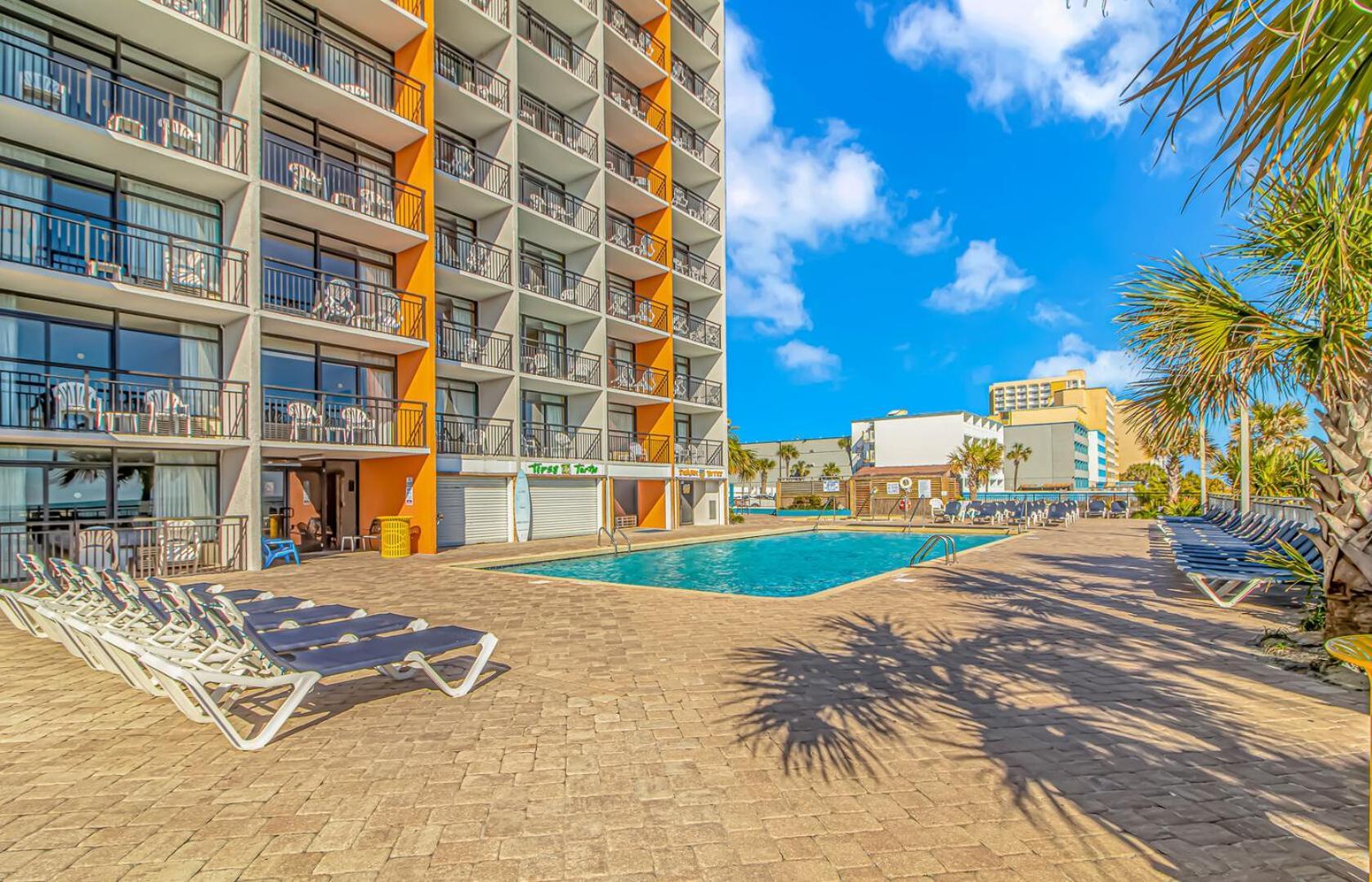 Oceanview 1 Bedroom Suite Landmark Resort 548 Perfect For A Couple Or Party Of 4 Myrtle Beach Dış mekan fotoğraf